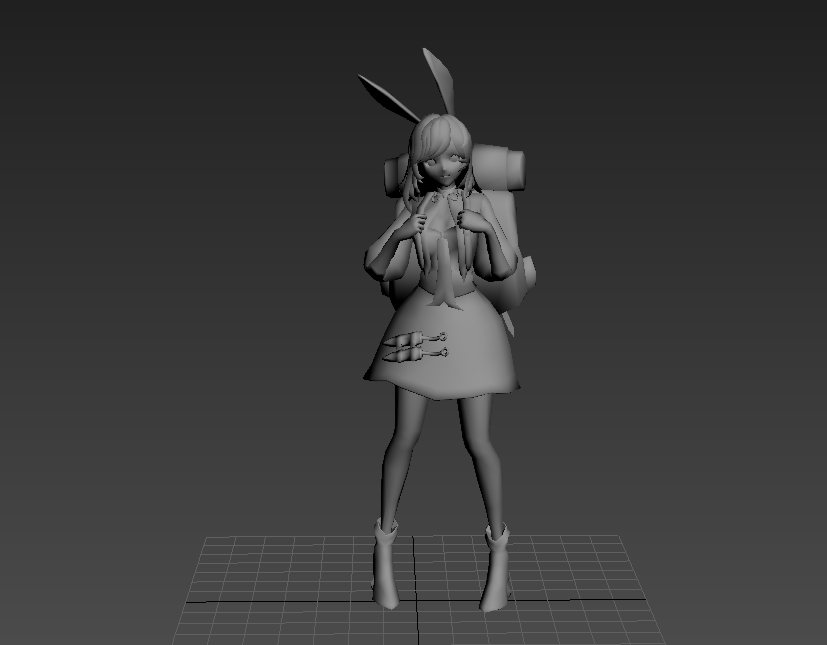 兔女郎_待机