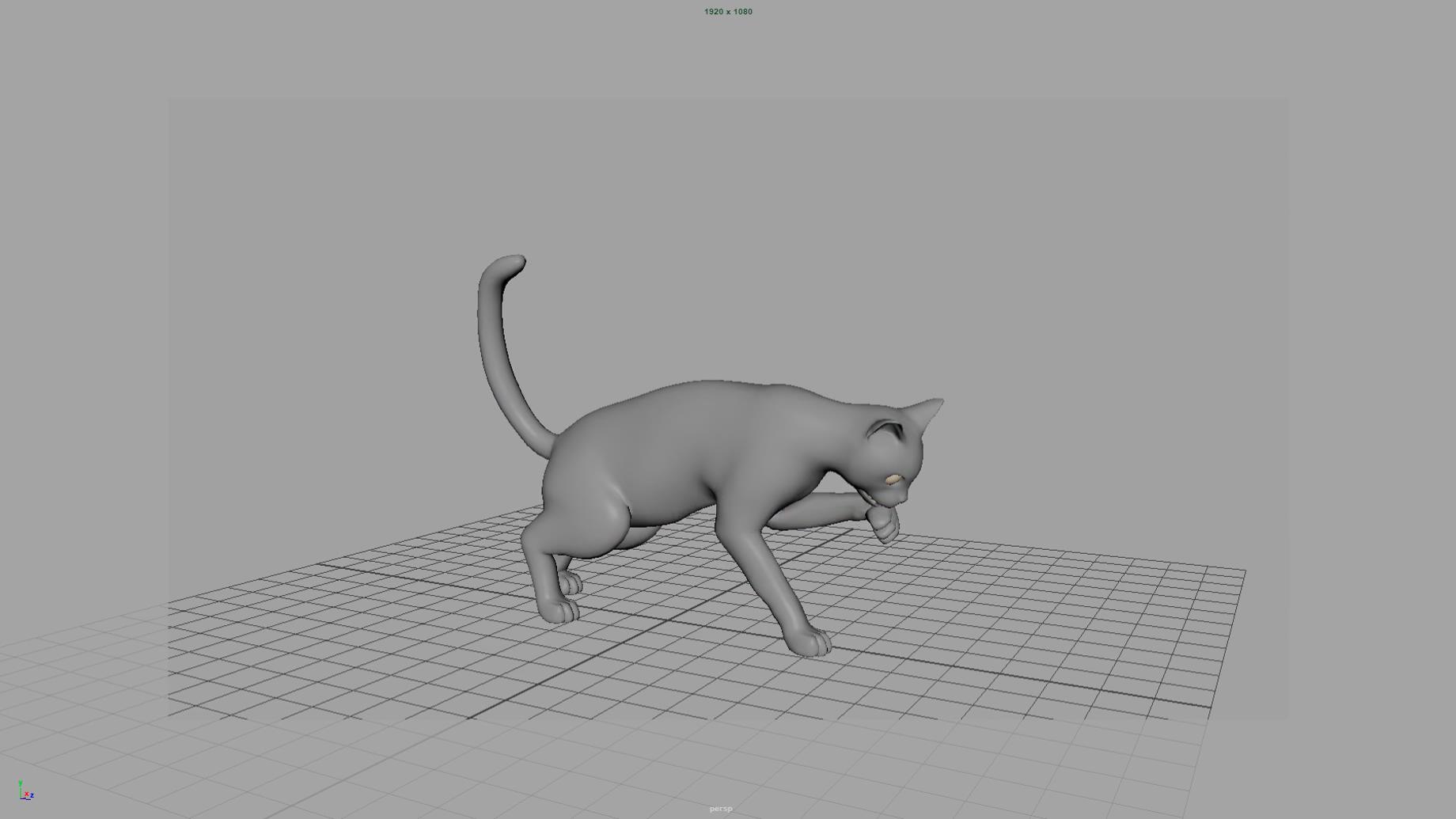 猫_伸懒腰