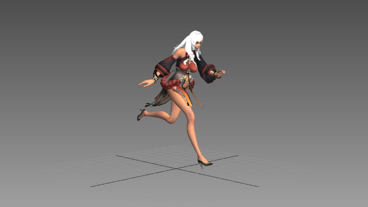 剑灵女_急速奔跑
