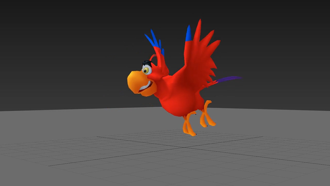 胖鸟_向前飞行