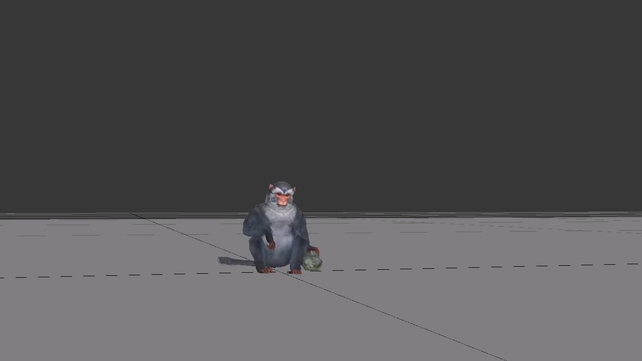 猴子_跳跃砸击
