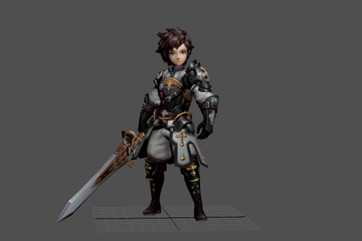 H_Soldier_手持阔剑待机