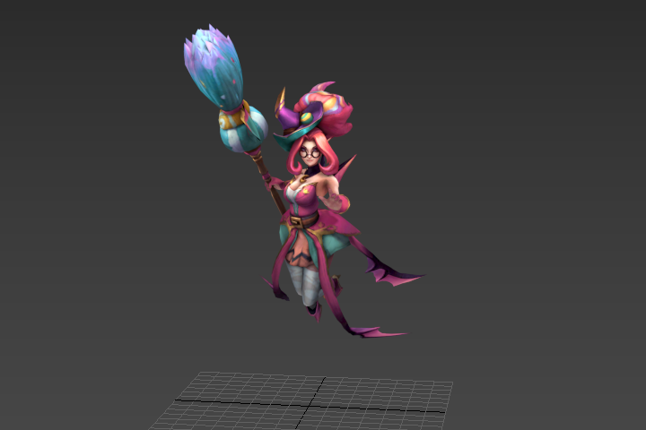 janna_浮空向前移动