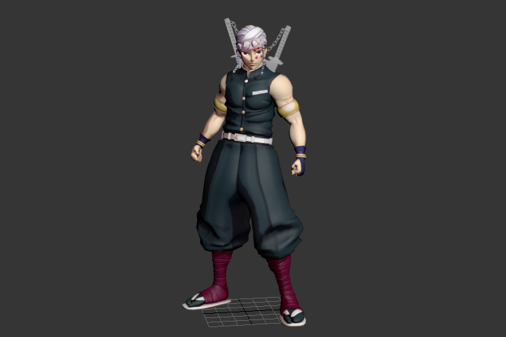 Demon_蓄力冲拳攻击