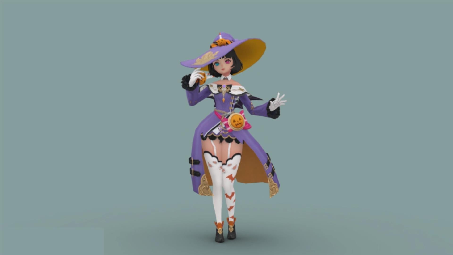 万圣节魔女_休闲表演