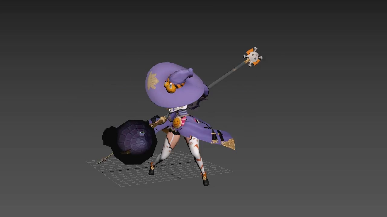小魔女_魔法大锤锤击