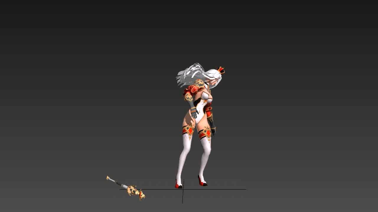 权杖女贵族_倒地死亡