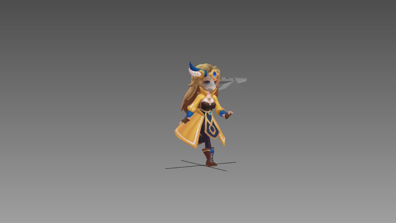 金发魔法师_快速奔跑